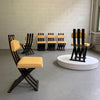 Set of Six Harvey Probber X-Base Dining Chairs