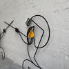 Mid Century Modern Fencer Wall Sculptures By Frederick Weinberg