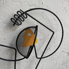 Mid Century Modern Fencer Wall Sculptures By Frederick Weinberg