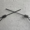 Mid Century Modern Fencer Wall Sculptures By Frederick Weinberg