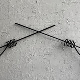 Mid Century Modern Fencer Wall Sculptures By Frederick Weinberg