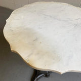 Art Deco Marble Bistro Café Dining Table