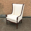 Mahogany Wingback Chair