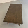 Mid-Century Modern Mahogany X-Base Coffee Table