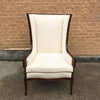 Mahogany Wingback Chair