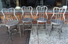 Brushed Steel Toledo Café Chairs