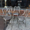 Brushed Steel Toledo Café Chairs
