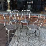 Brushed Steel Toledo Café Chairs