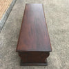 Mahogany Bank Bench