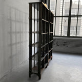 Custom Industrial Artisan Made Steel Étagère Shelving Unit