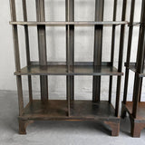 Custom Industrial Artisan Made Steel Étagère Shelving Unit