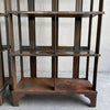 Custom Industrial Artisan Made Steel Étagère Shelving Unit