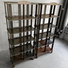 Custom Industrial Artisan Made Steel Étagère Shelving Unit