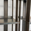 Custom Industrial Artisan Made Steel Étagère Shelving Unit