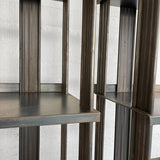 Custom Industrial Artisan Made Steel Étagère Shelving Unit