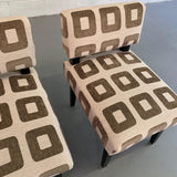 Custom Upholstered Slipper Chairs