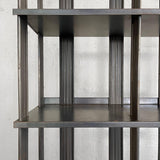 Custom Industrial Artisan Made Steel Étagère Shelving Unit