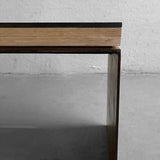 Industrial Artisan Custom Steel Coffee Table Bench