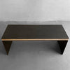 Industrial Artisan Custom Steel Coffee Table Bench