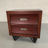 Petite Mid Century Modern Dresser Nightstand
