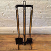 Iron And Brass Fireplace Tools