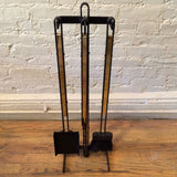 Iron And Brass Fireplace Tools