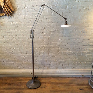 Dazor Spring Arm Floor Lamp