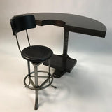 Custom Demi-lune Counter Desk