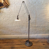 Dazor Spring Arm Floor Lamp