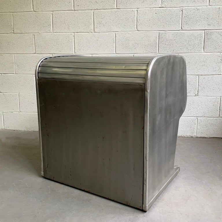 Vntage Industrial Brushed Steel X-Ray File Cabinet – cityFoundry