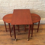 Danish Modern Folding Nesting Tables