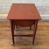 Danish Modern Folding Nesting Tables