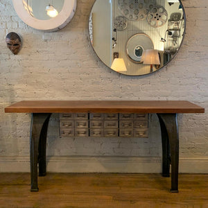 Custom Industrial Console Work Table