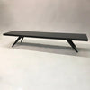 Black Lacquered Mahogany Coffee Table