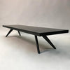 Black Lacquered Mahogany Coffee Table