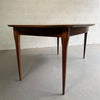 Bertha Schaefer For M. Singer & Sons Walnut Extension Dining Table