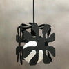 Wrought Iron Flower Pendant Light