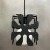 Wrought Iron Flower Pendant Light