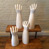 Large Porcelain Glove Molds