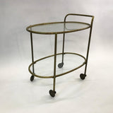 Hollywood Regency Bar Cart
