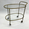 Hollywood Regency Bar Cart