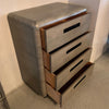 Paul Goldman for Plymodern Pickled Mahogany High Boy Dresser