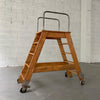 Industrial Oak A Frame Ladder By Putnam