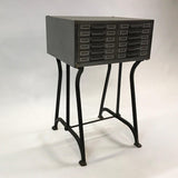 Industrial Brushed Steel Catalog Archive Cabinet