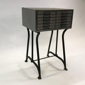 Industrial Brushed Steel Catalog Archive Cabinet