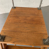 Industrial Oak A Frame Ladder By Putnam