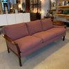 Danish Modern Rosewood Framed Upholstered Sofa by Hans Olsen, Vatne, Norway