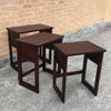 Mahogany Nesting Tables