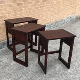 Mahogany Nesting Tables