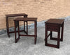 Mahogany Nesting Tables